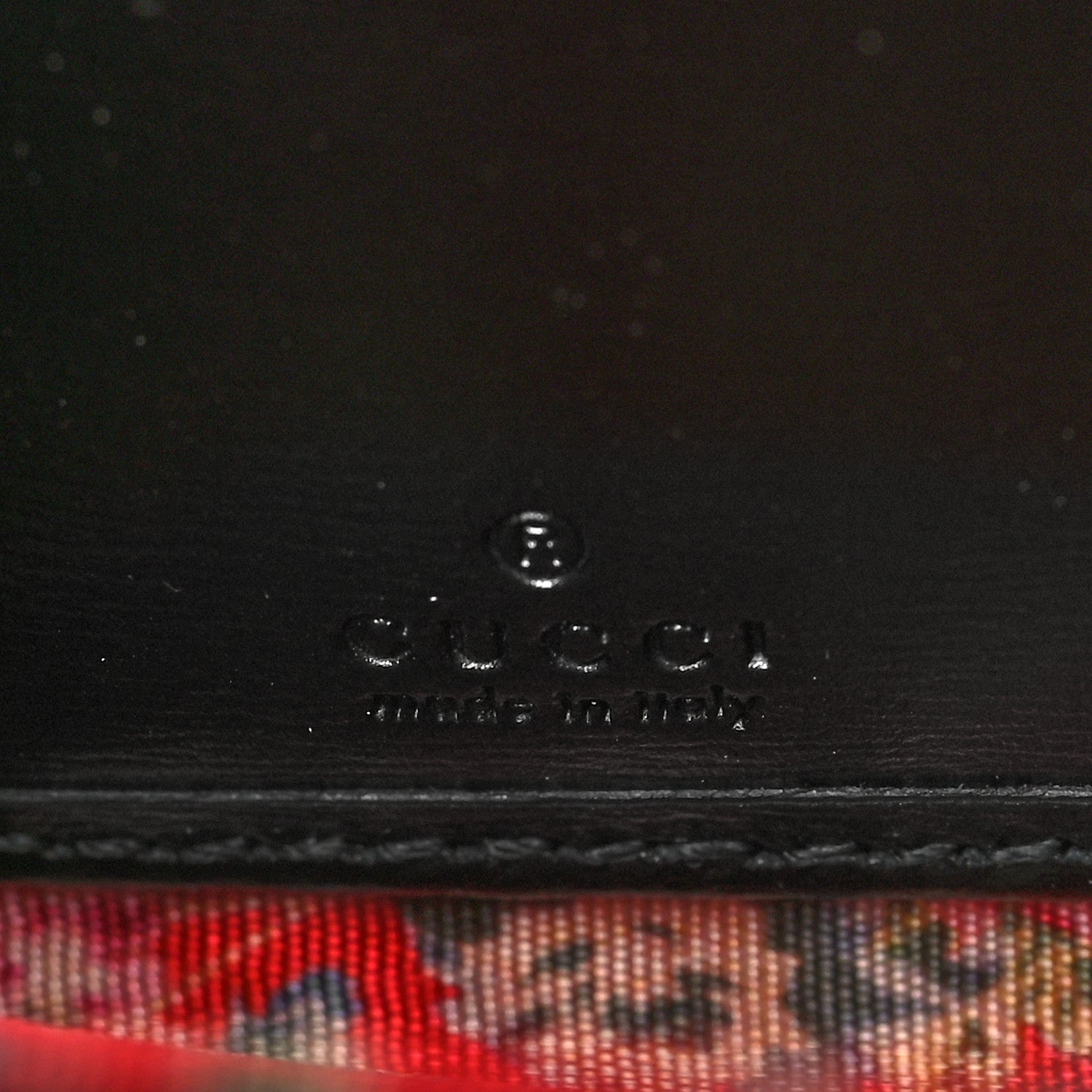 Gucci Calfskin Web Trapuntata GG Zip Around Wallet Black 5 of 7