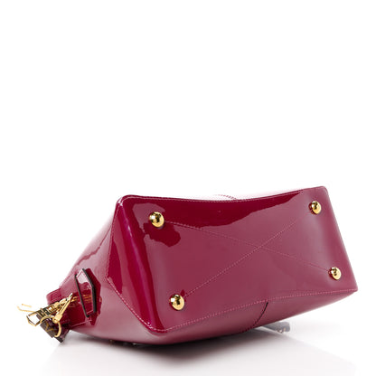 Louis Vuitton Patent Calfskin Miroir Tote Magenta 5 of 12