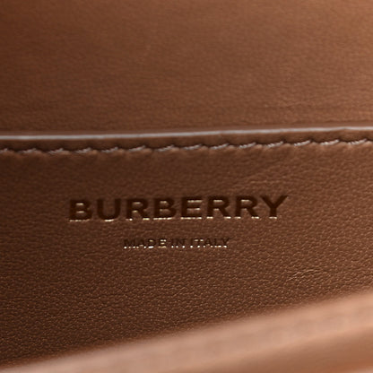 Burberry Calfskin Monogram Mini TB Bag Beige 6 of 16