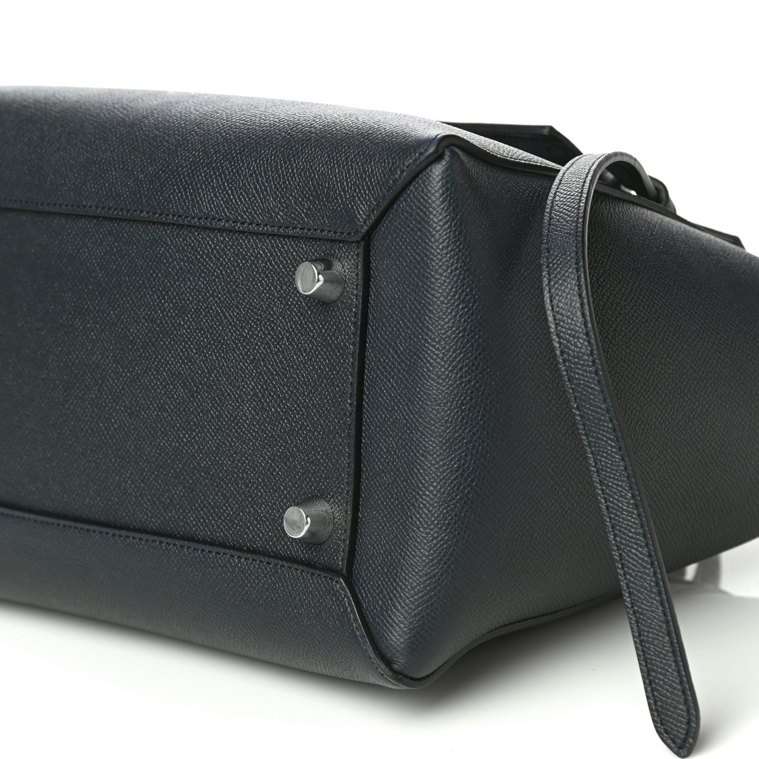 Celine Grained Calfskin Mini Belt Bag Navy 7 of 12