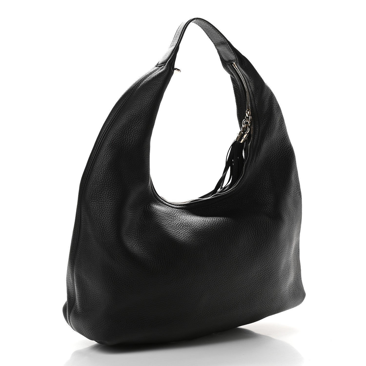 Gucci Pebbled Calfskin Soho Hobo Black 2 of 7