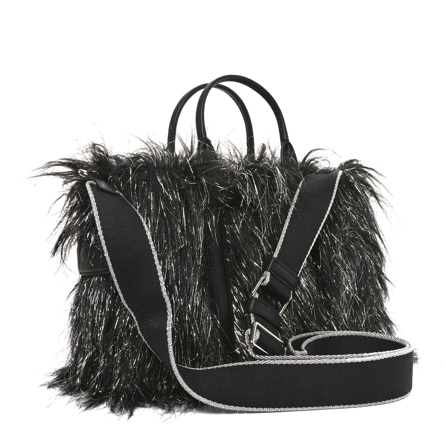 The Creature Small Tote Bag Black Silver