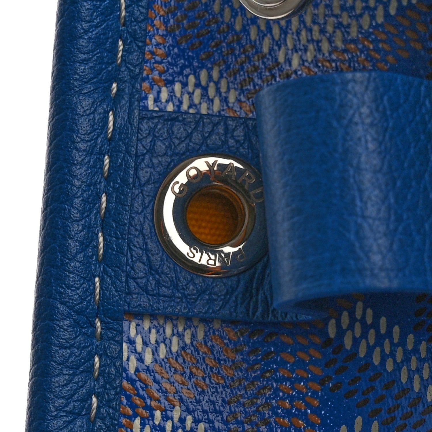 Goyard Goyardine Jouvence Toiletry Pouch Sky Blue 7 of 13