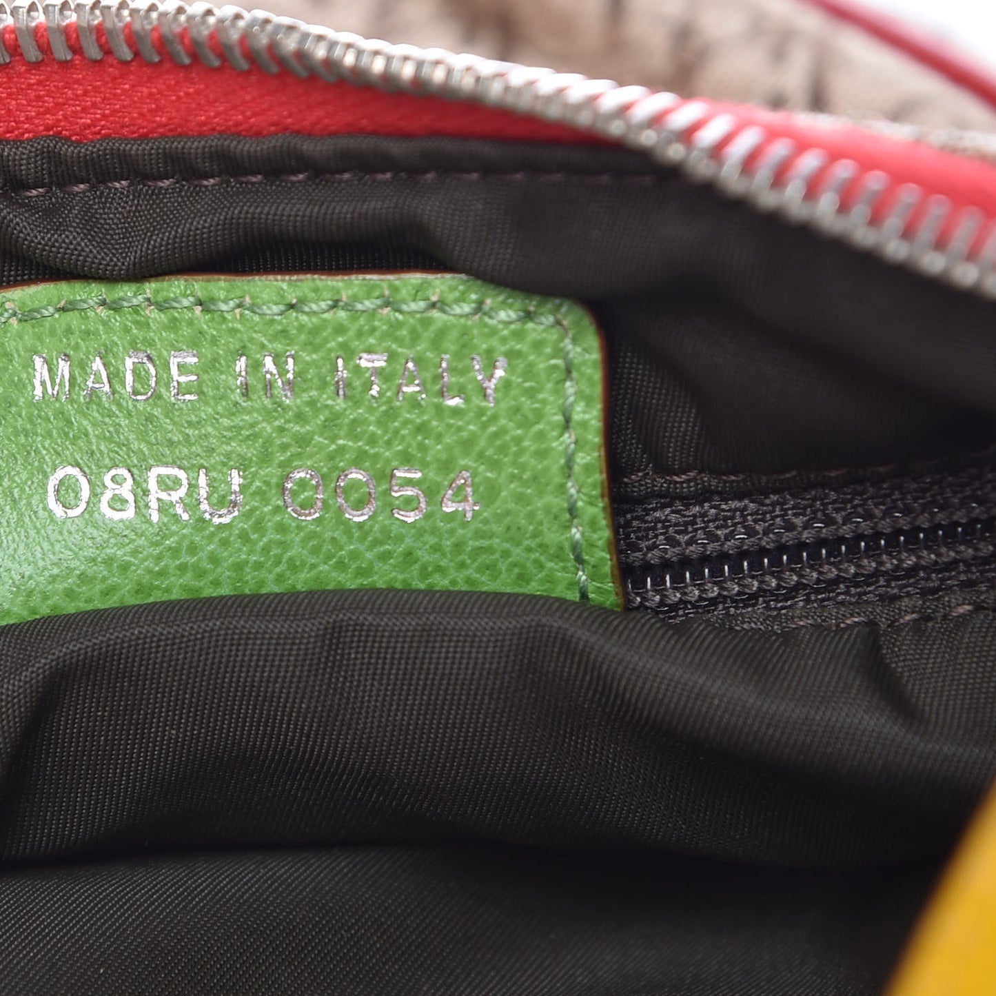 Monogram Rasta Saddle Pochette Beige