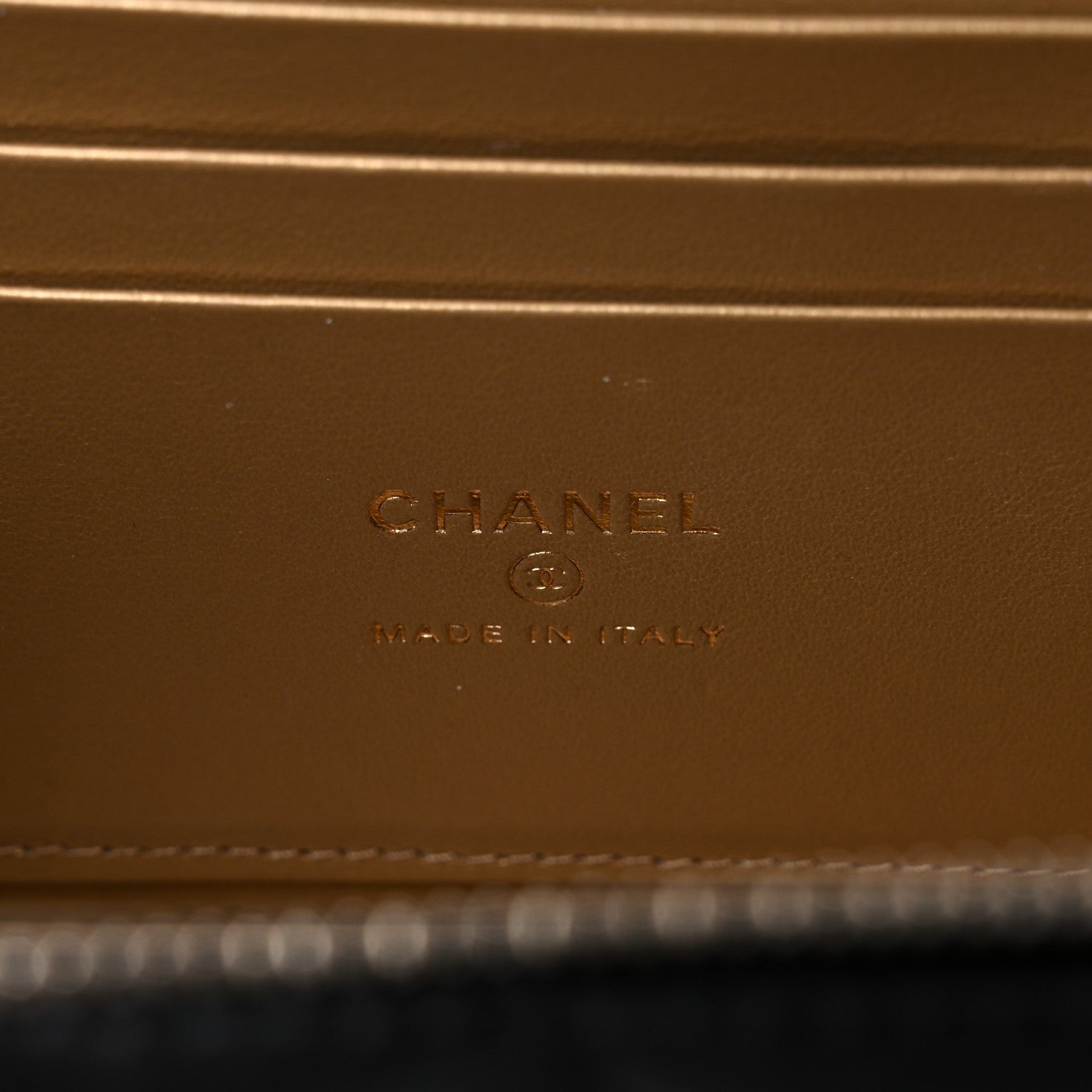 Chanel Lambskin Quilted Small Pearl Crush Vanity Case With Chain Black 6 of 10