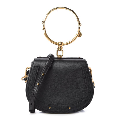 Chloe Calfskin Small Nile Bracelet Bag Black 1 of 9