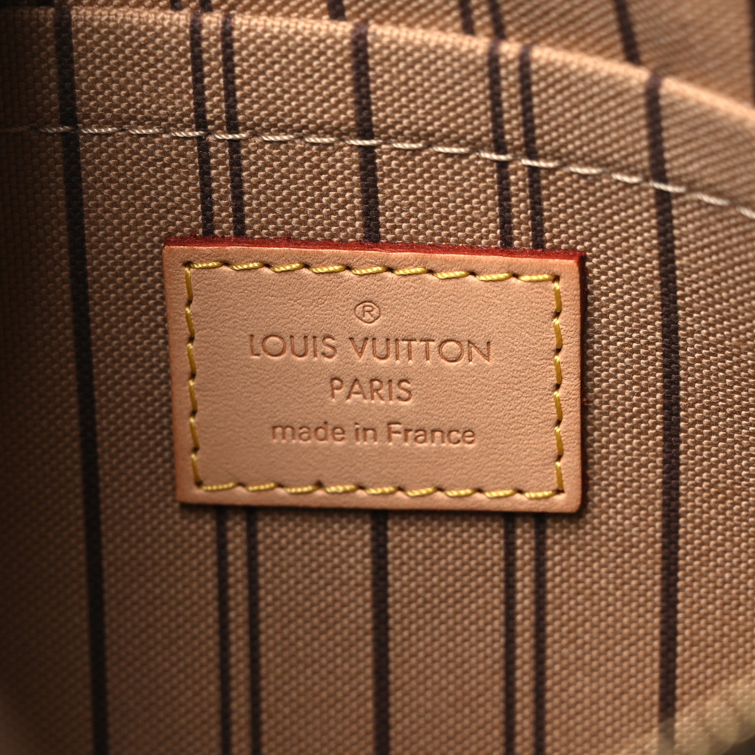 Louis Vuitton Monogram Neverfull MM GM Pochette 6 of 8