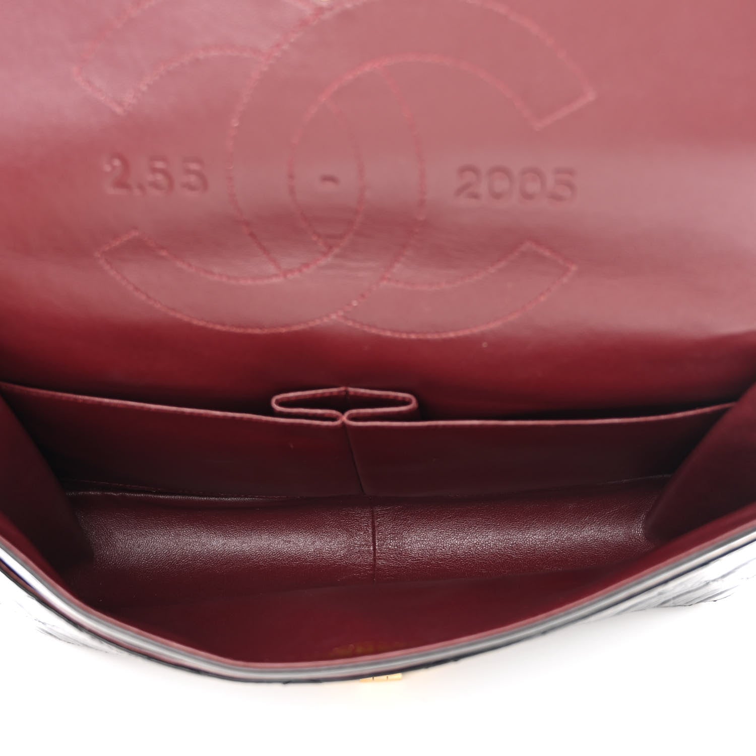 Chanel Aged Calfskin Quilted 50th Anniversary 2.55 Reissue 227 Flap Black 5 of 15