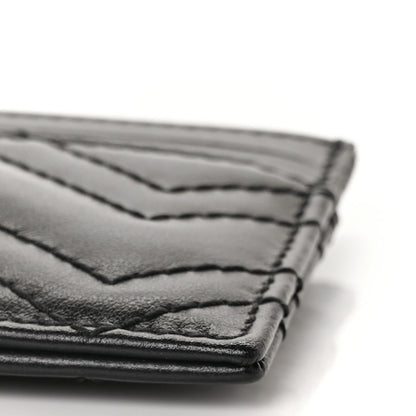 Gucci Calfskin Matelasse GG Marmont Card Holder Black 8 of 8