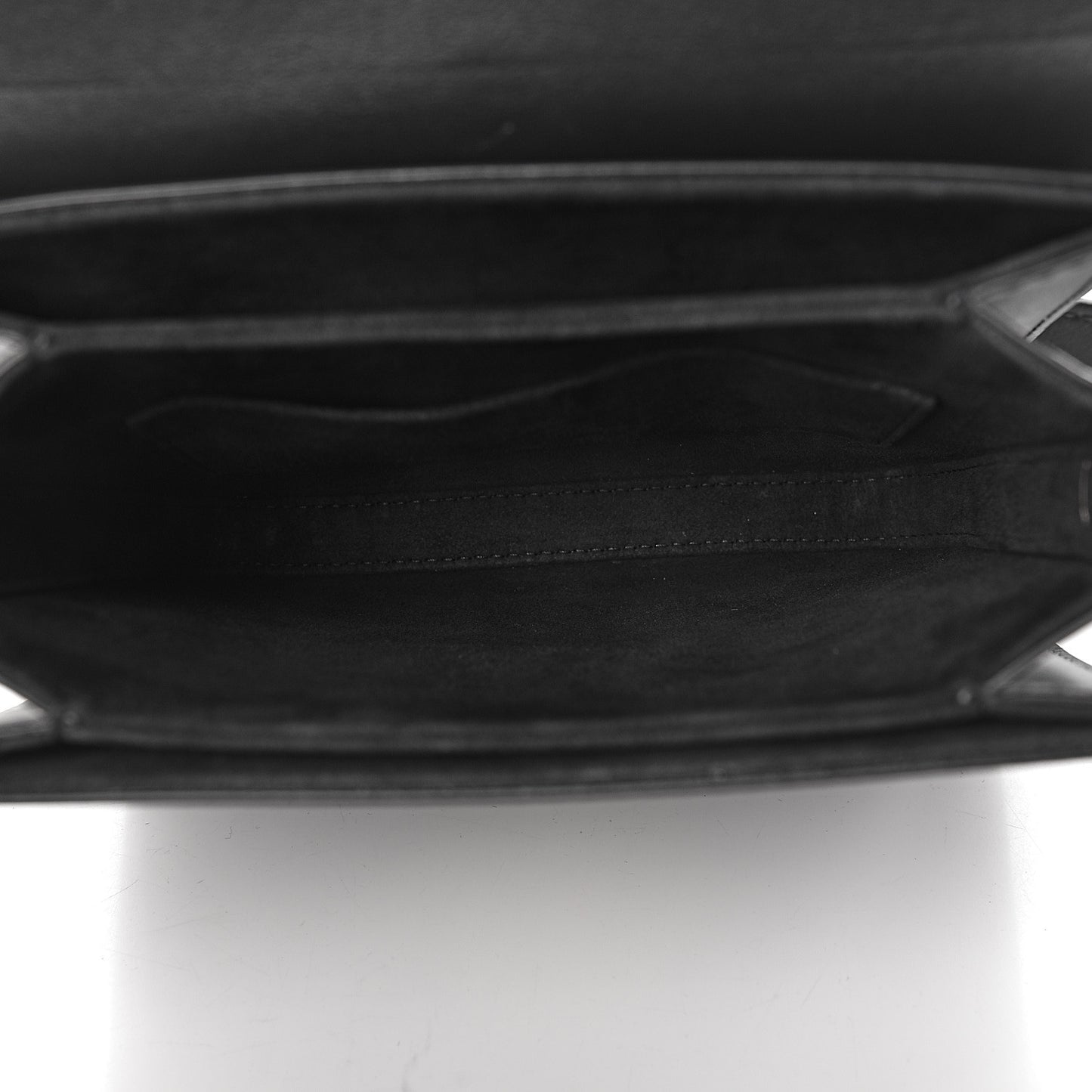 Calfskin Studded Square Dioraddict Flap Black