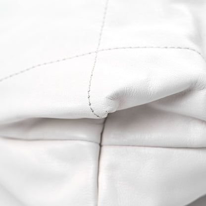 Chanel Shiny Calfskin Quilted Large Chanel 22 White 12 of 12