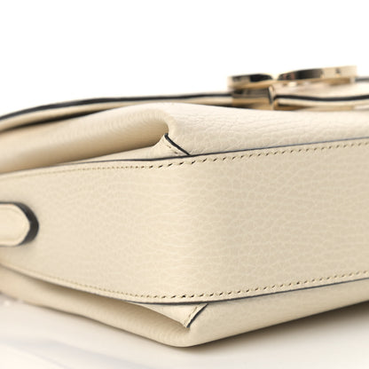 Gucci Dollar Calfskin Interlocking G Crossbody Bag Ivoire 8 of 10