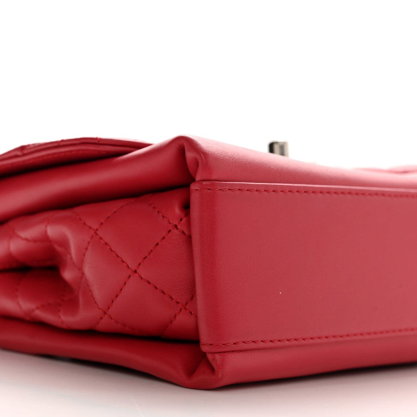 Calfskin Mini Tramezzo Flap Red