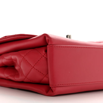 Chanel Calfskin Mini Tramezzo Flap Red 9 of 12
