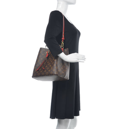 Louis Vuitton Monogram Neonoe MM Coquelicot 2 of 10