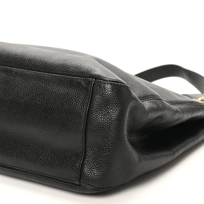 Chanel Caviar CC Shopper Tote Black 11 of 11
