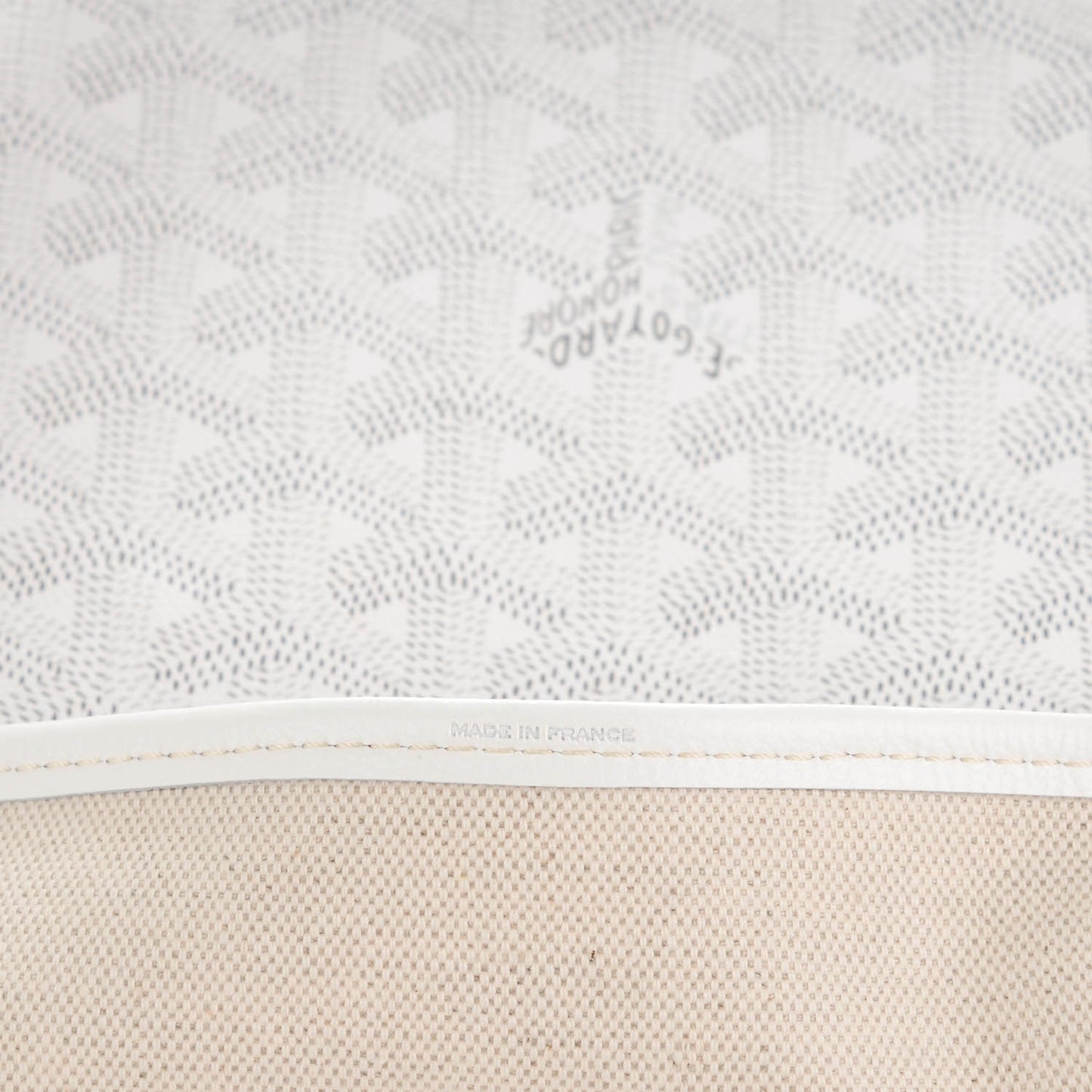 Goyardine Saint Louis GM White