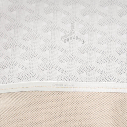 Goyard Goyardine Saint Louis GM White 7 of 9