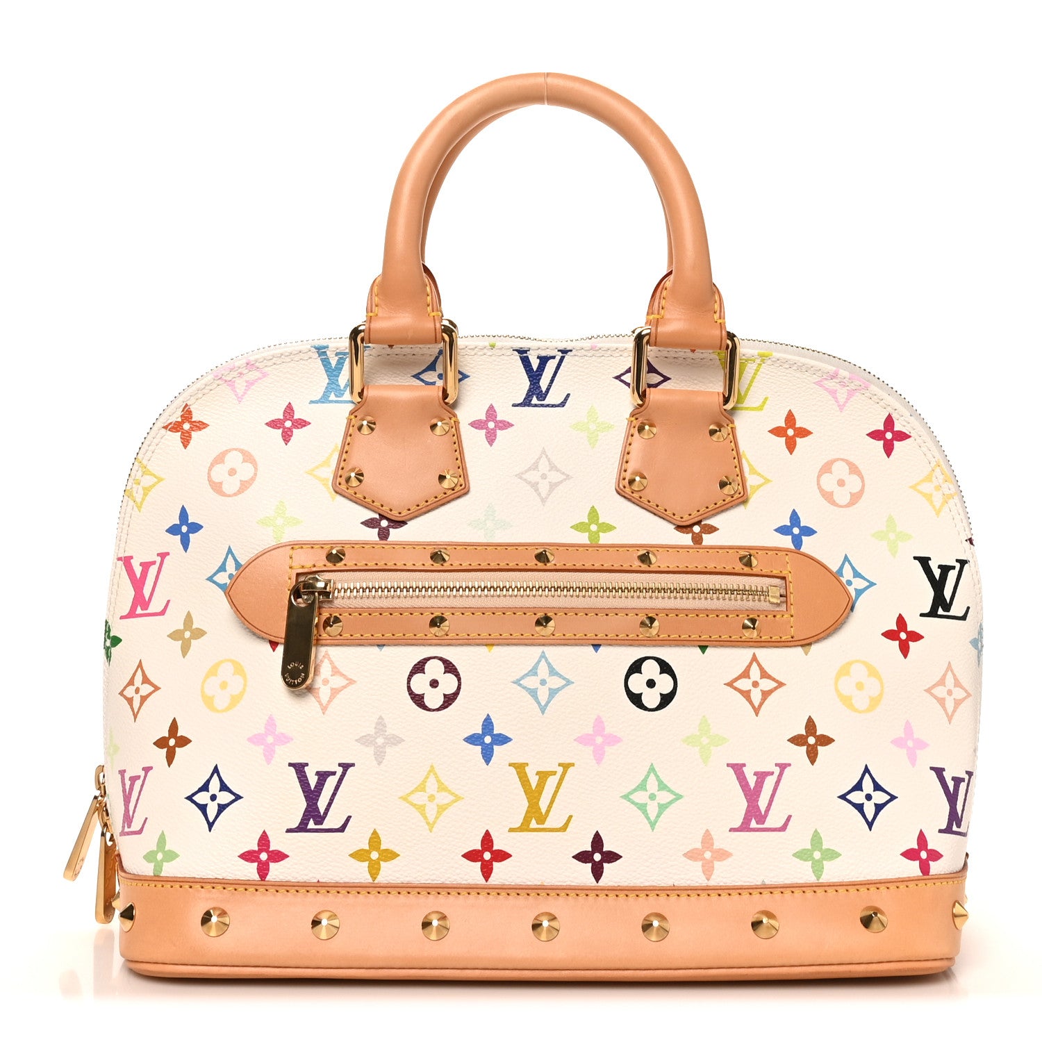 Louis Vuitton Monogram Multicolor Alma White 1 of 11