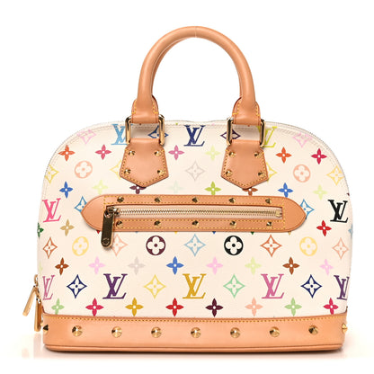 Louis Vuitton Monogram Multicolor Alma White 1 of 11