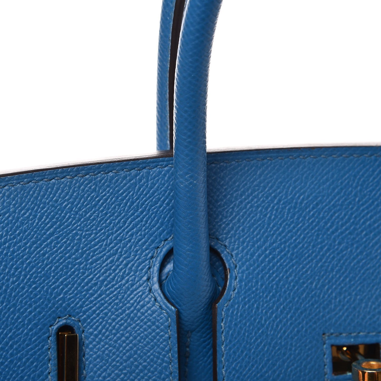 Epsom Birkin 30 Bleu Izmir