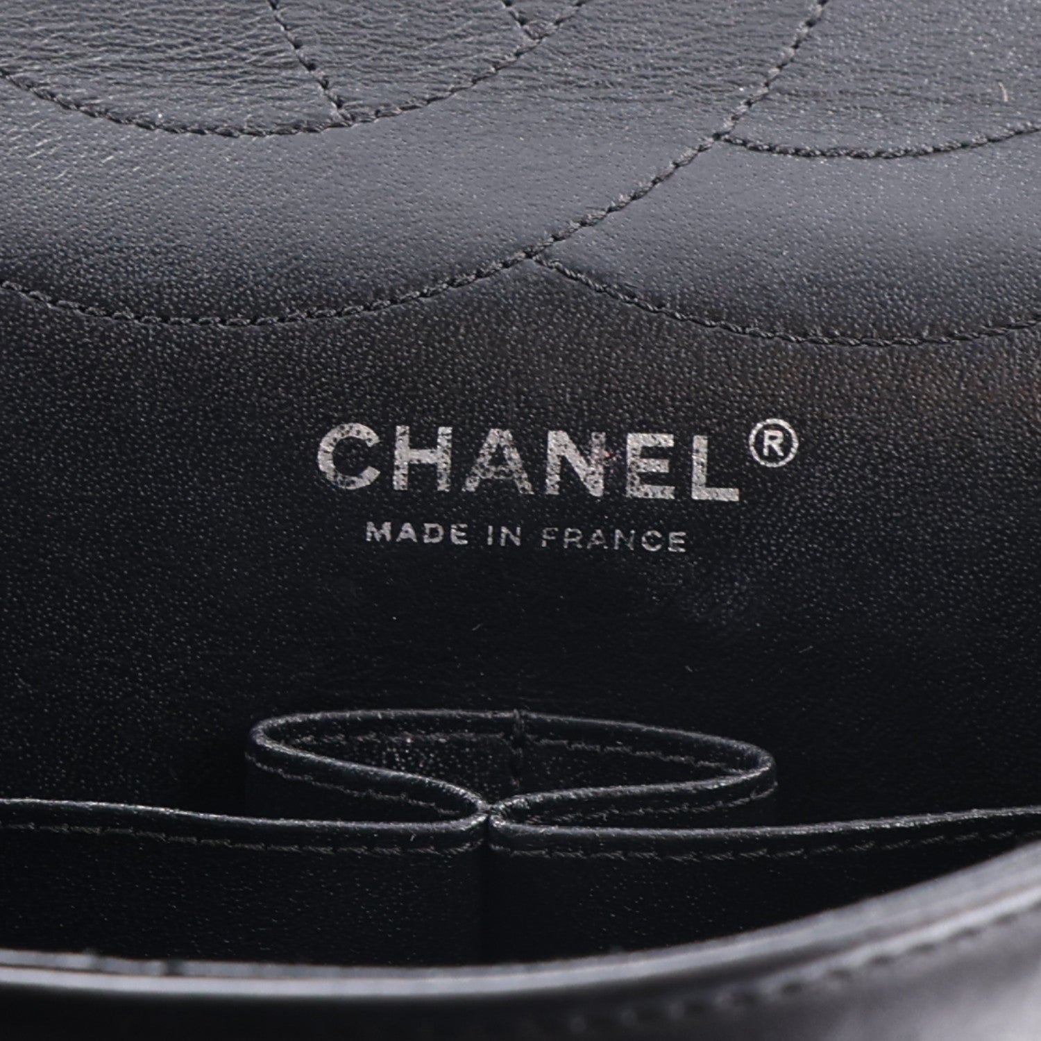 Chanel Aged Calfskin Chevron Quilted 2.55 Reissue 227 Flap So Black 6 of 10