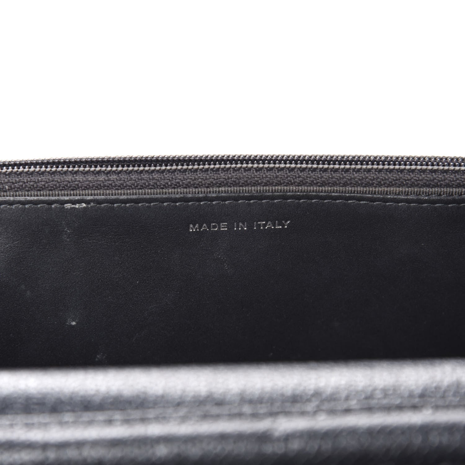 Chanel Iridescent Caviar Quilted Wallet On Chain WOC Black 9 of 12