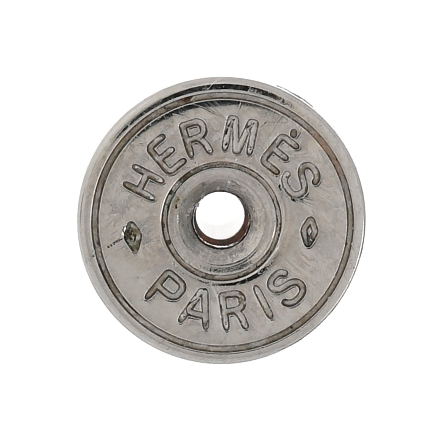 Hermes Buffalo Horn Lacquer Hava Earrings Black 4 of 7
