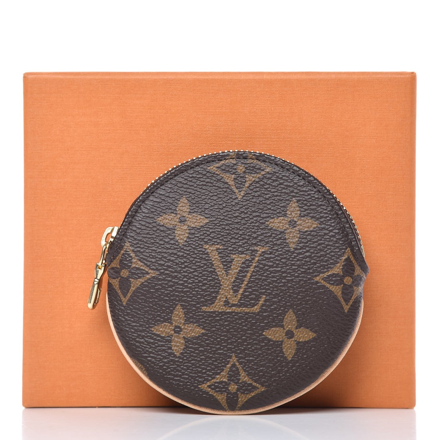 Monogram Round Coin Purse