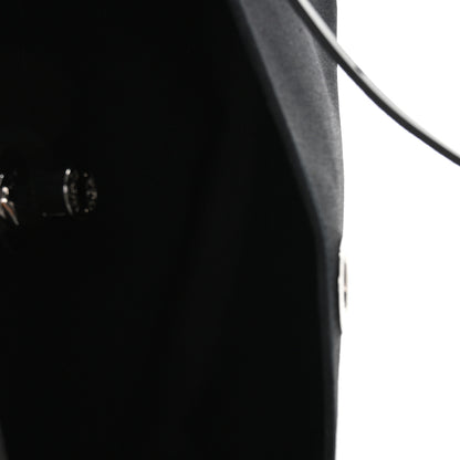 Hermes Toile Vache Hunter Herbag Messenger 39 Black 5 of 10