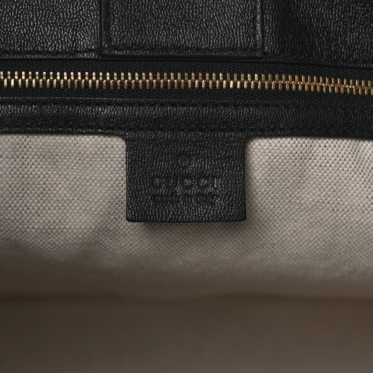 Gucci New Sakai Calfskin Lux Horsebit 1955 Tote Bag Black 6 of 9
