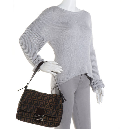 Fendi Zucca Mama Baguette Tobacco 2 of 9