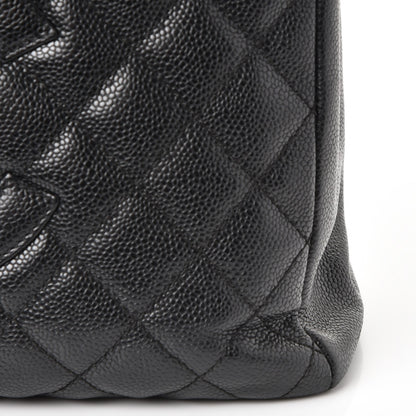 Chanel Caviar Quilted Grand Shopping Tote GST Black 8 of 9