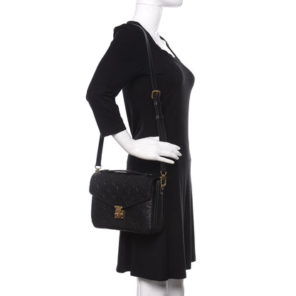 Louis Vuitton Empreinte Pochette Metis Black 2 of 11