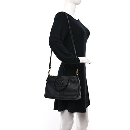 Louis Vuitton Empreinte Monogram Giant Trianon PM Black 2 of 11