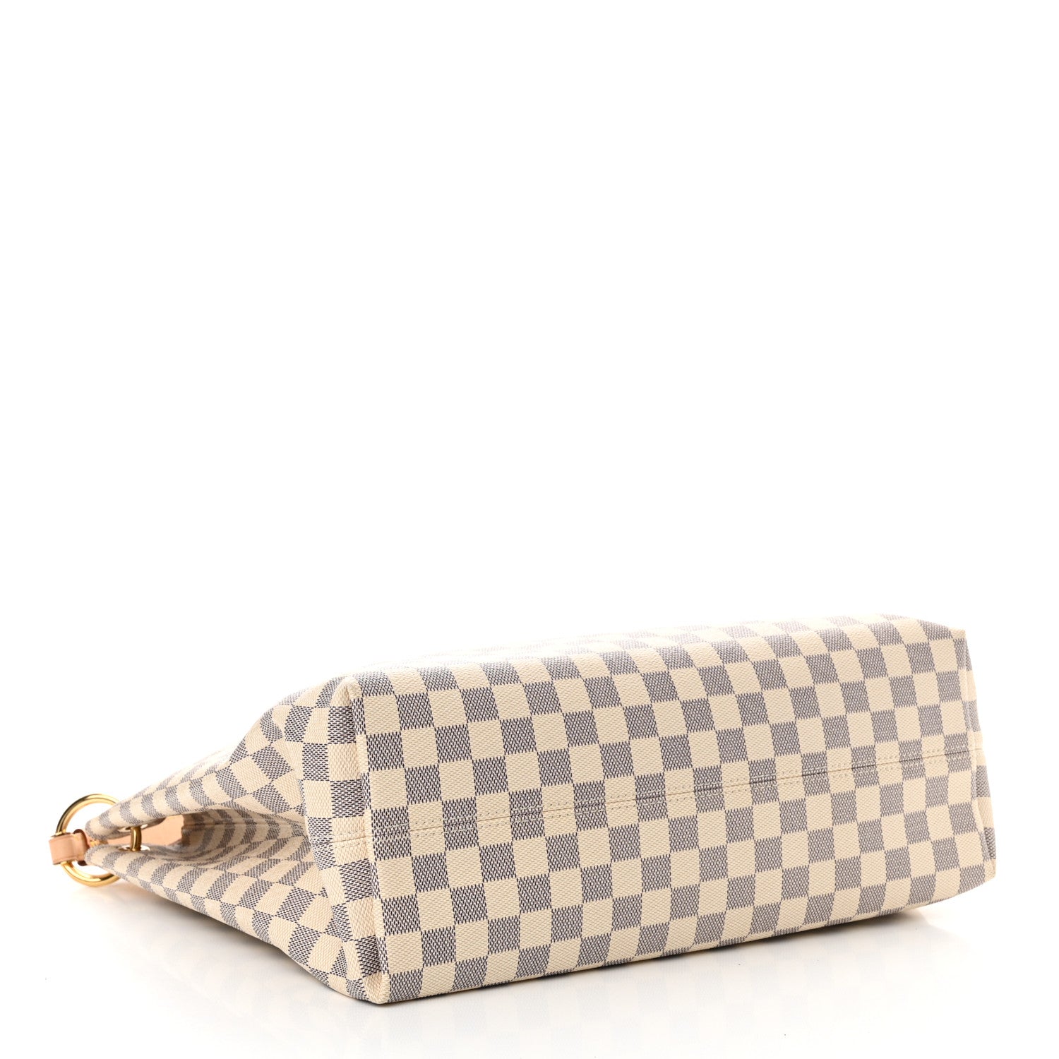 Louis Vuitton Damier Azur Graceful MM Rose Ballerine 4 of 10