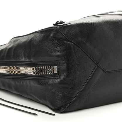 Balenciaga Veau Papier A5 Zip Around Tote Black 9 of 12