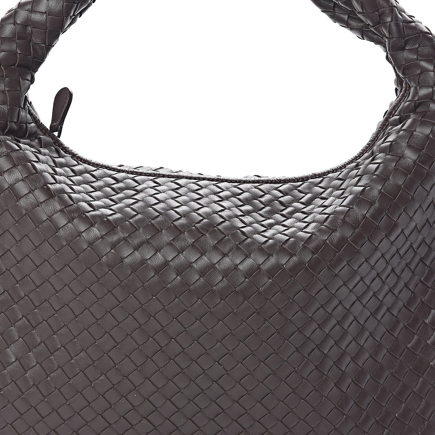 Bottega Veneta Nappa Intrecciato Large Veneta Hobo Ebano 9 of 9