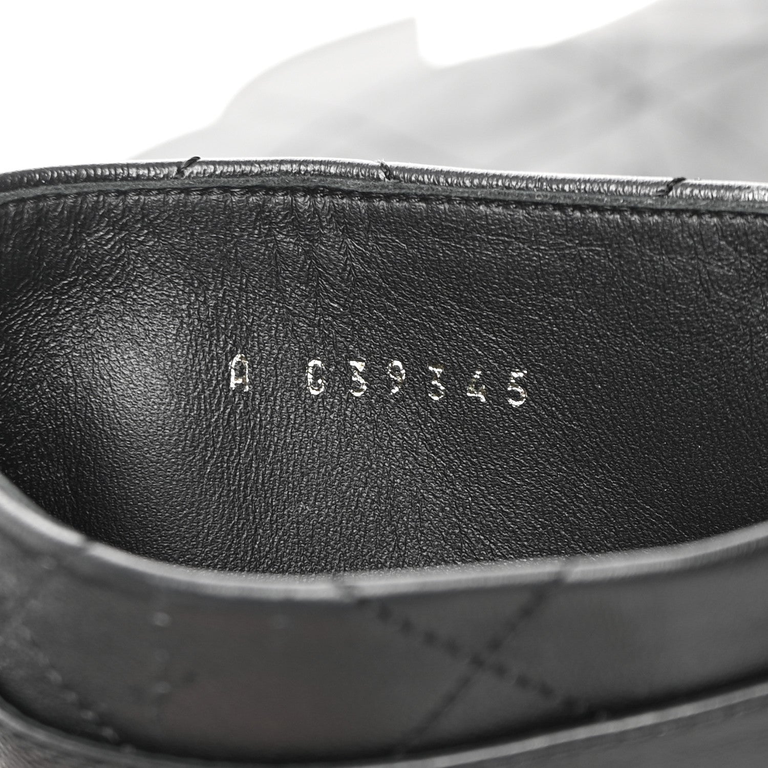 Chanel Lambskin Quilted High Boots 36 Black 7 of 9