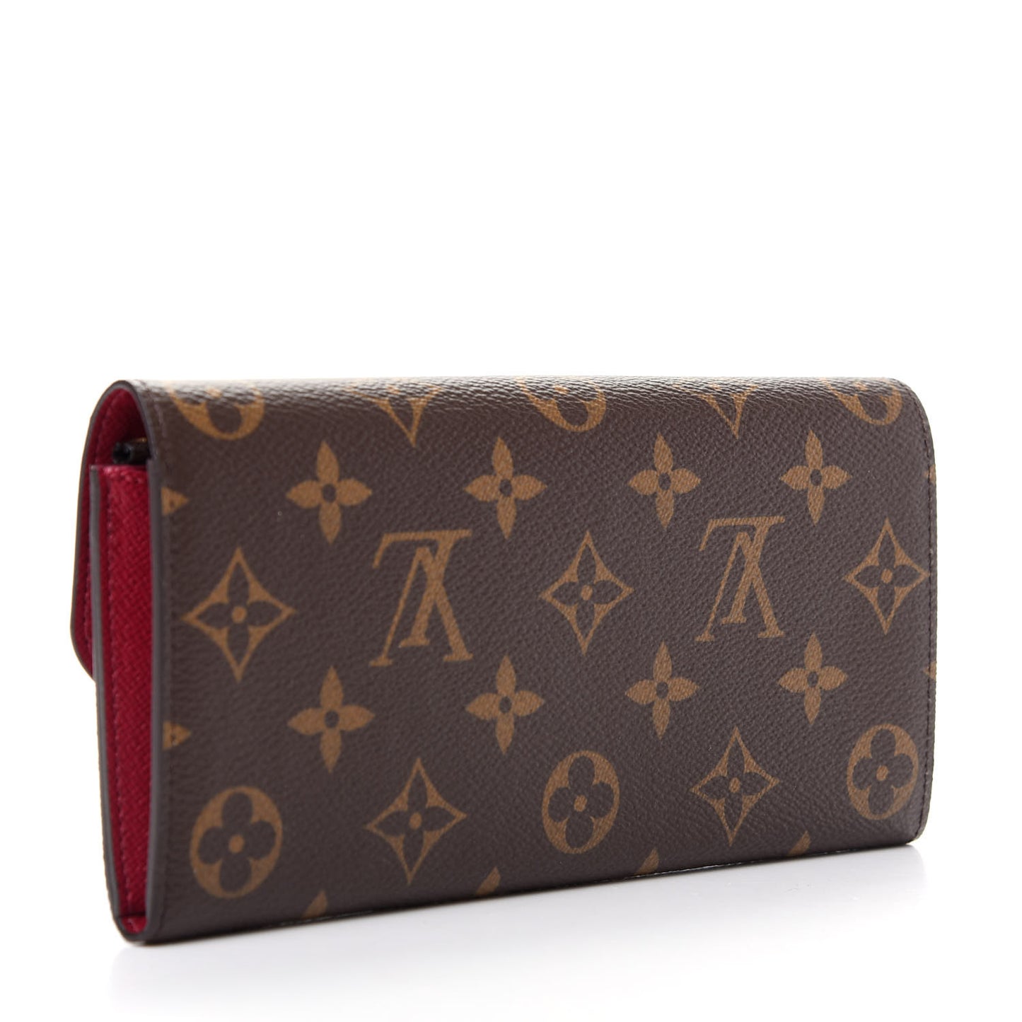 Monogram Emilie Wallet Fuchsia