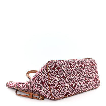 Louis Vuitton Jacquard Since 1854 Neverfull MM Bordeaux 4 of 10