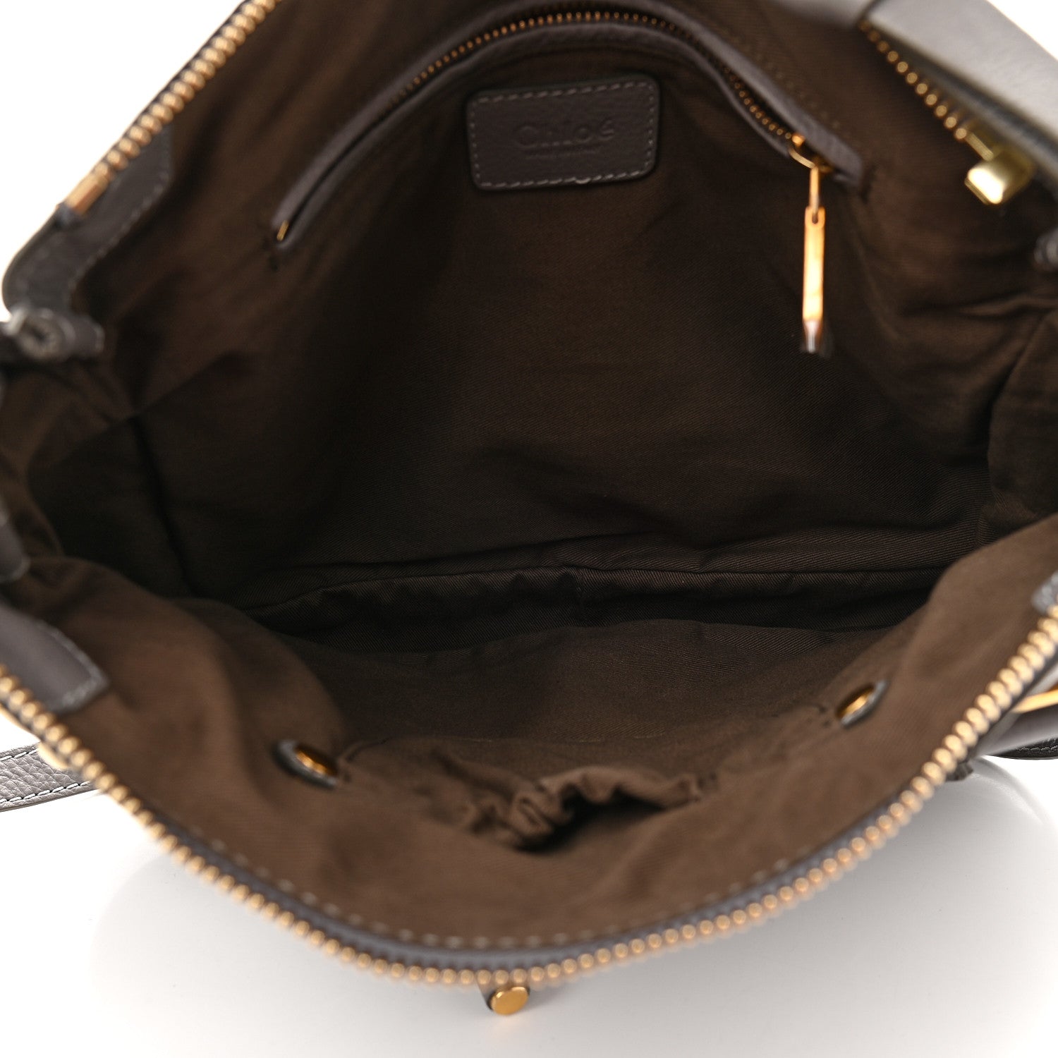 Chloe Calfskin Medium Marcie Satchel Cashmere Grey 5 of 9