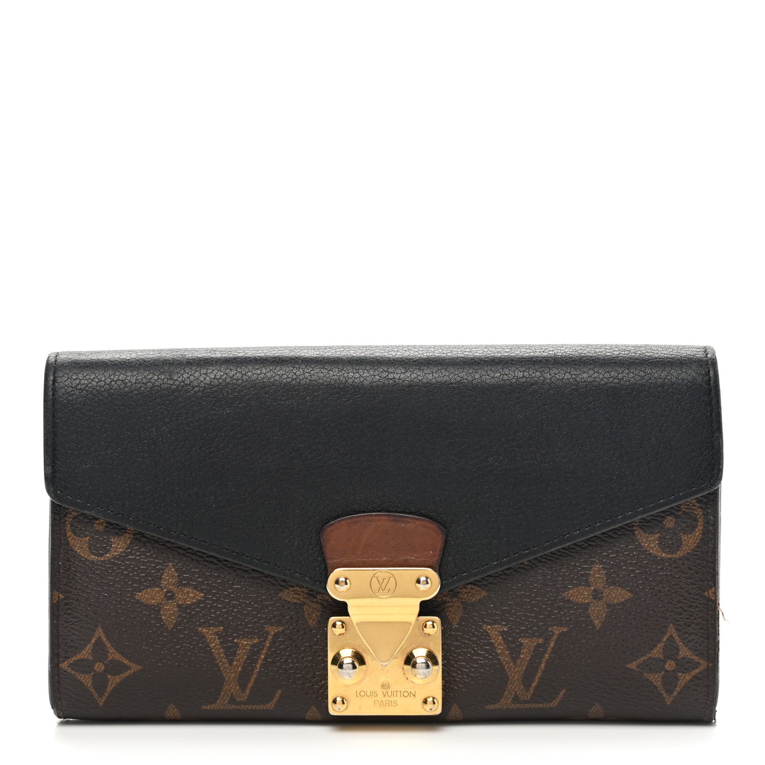 Louis Vuitton Monogram Pallas Wallet Black 1 of 16