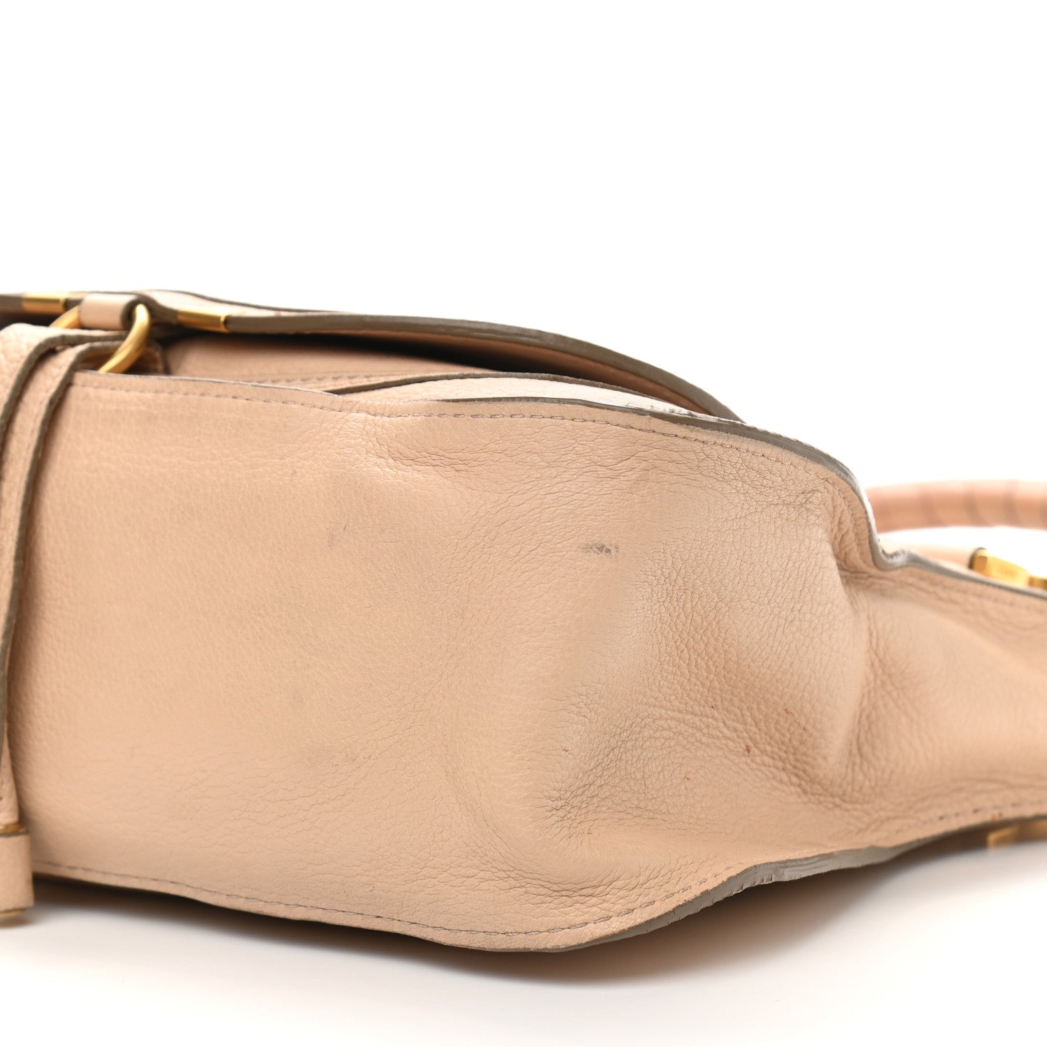 Chloe Calfskin Medium Marcie Satchel Beige 6 of 18