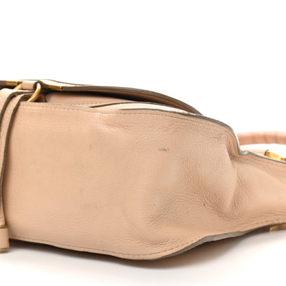 Chloe Calfskin Medium Marcie Satchel Beige 6 of 18
