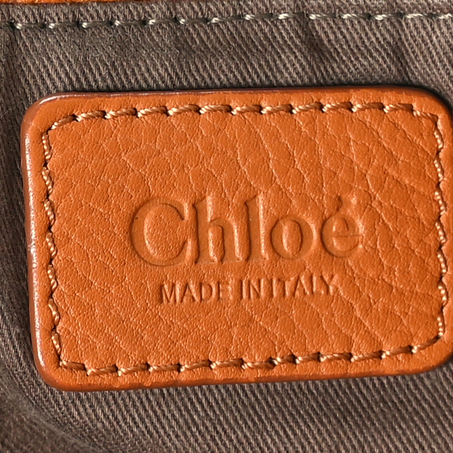 Calfskin Large Marcie Satchel Brown Sugar
