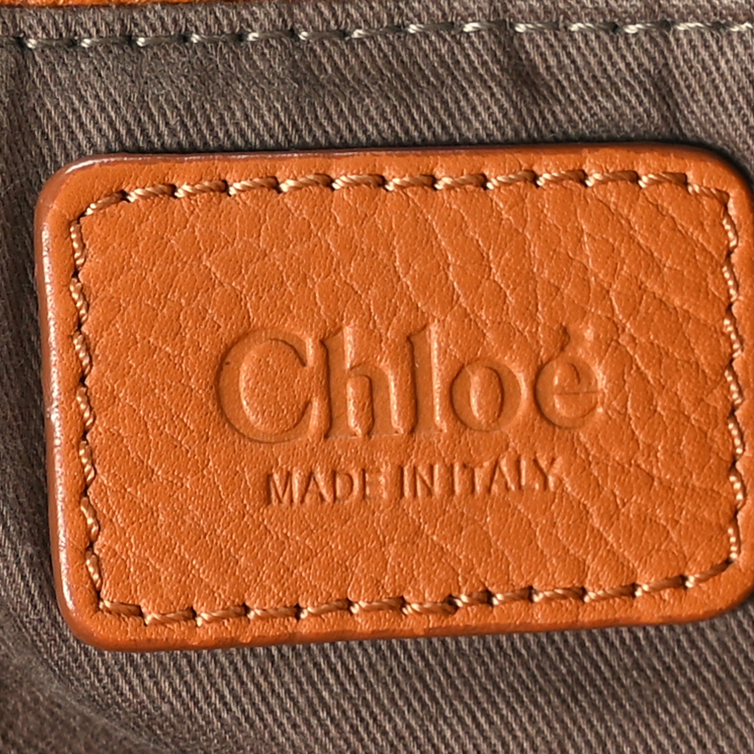 Chloe Calfskin Large Marcie Satchel Brown Sugar 6 of 10