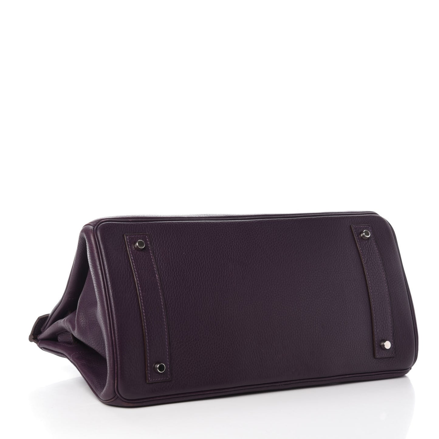 Taurillon Clemence JPG Birkin 42 Raisin