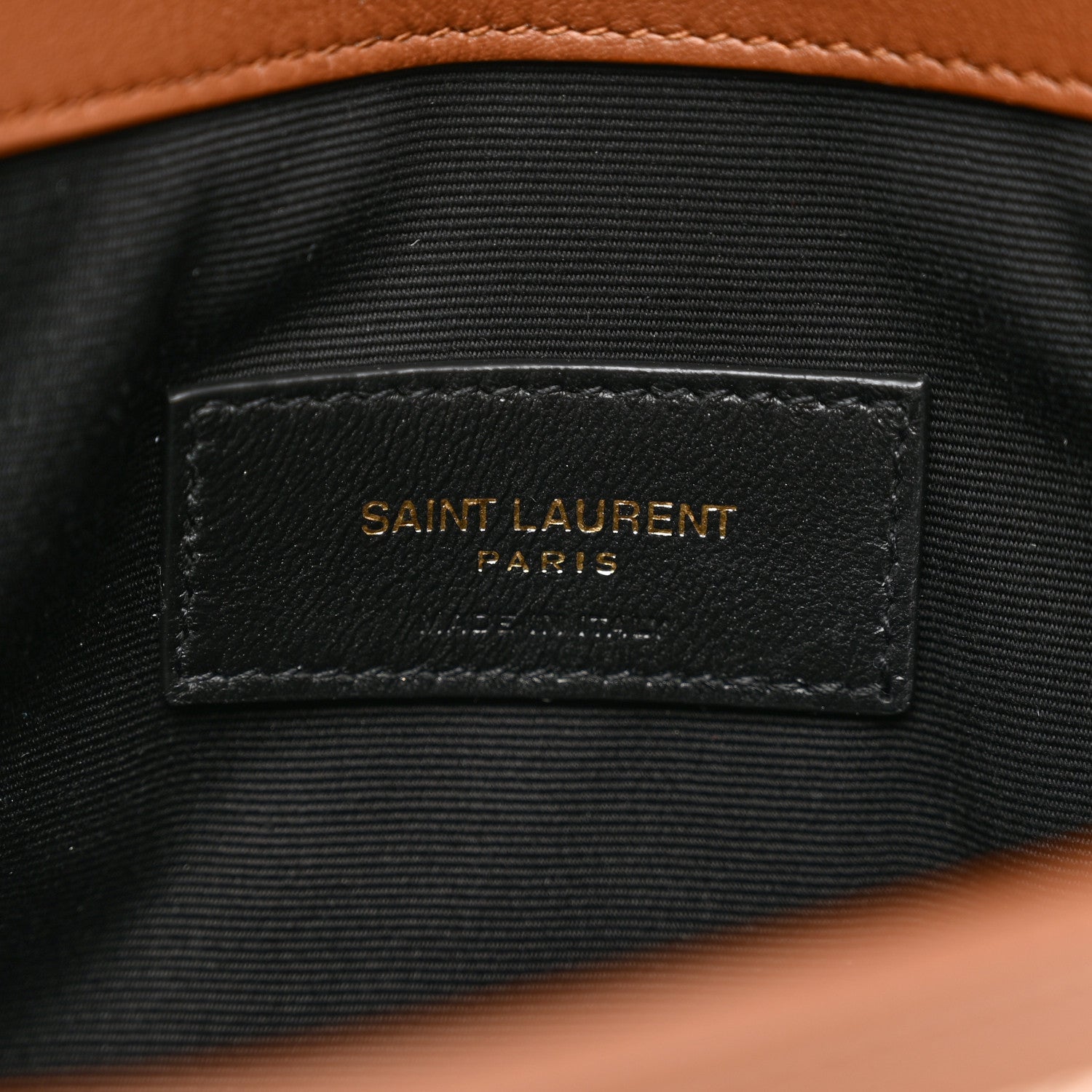 Saint Laurent Canvas Uptown Pouch Natural Beige Brick 6 of 6