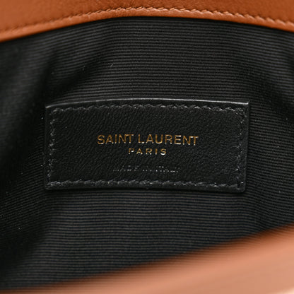 Saint Laurent Canvas Uptown Pouch Natural Beige Brick 6 of 6